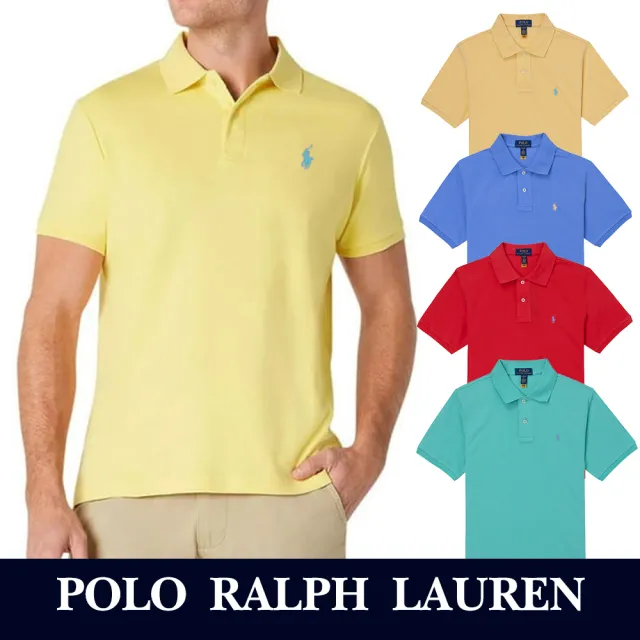 【RALPH LAUREN】RL POLO 經典刺繡小馬短袖Polo衫-青年款-多色選 上衣(青年款/平輸品/)
