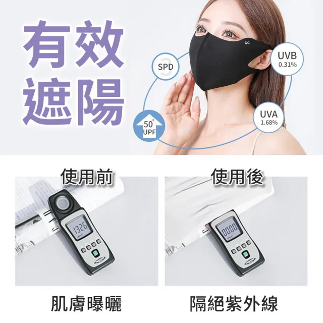 【品物生活家】冰絲防曬玻尿酸口罩 10入組(冰絲口罩 無痕防曬面罩 口罩 涼感口罩 護眼角防曬口罩)