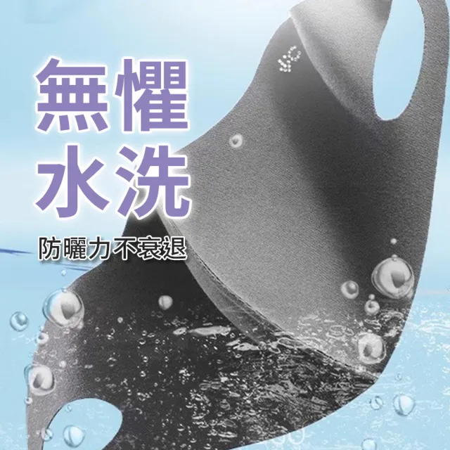 【品物生活家】冰絲防曬玻尿酸口罩 10入組(冰絲口罩 無痕防曬面罩 口罩 涼感口罩 護眼角防曬口罩)