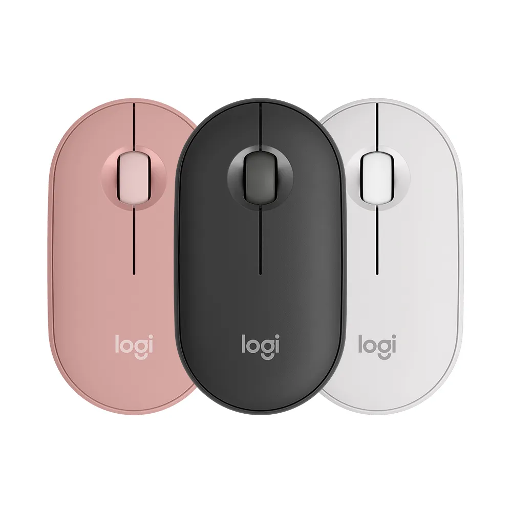 【Logitech 羅技】Pebble M350s 無線藍牙滑鼠