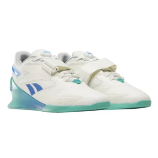 【REEBOK】訓練鞋 舉重鞋 男鞋 運動鞋 穩定 LEGACY LIFTER III 白綠 100201520