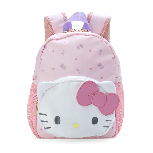 【SANRIO 三麗鷗】兒童用 防撥水造型後背包 SS Hello Kitty