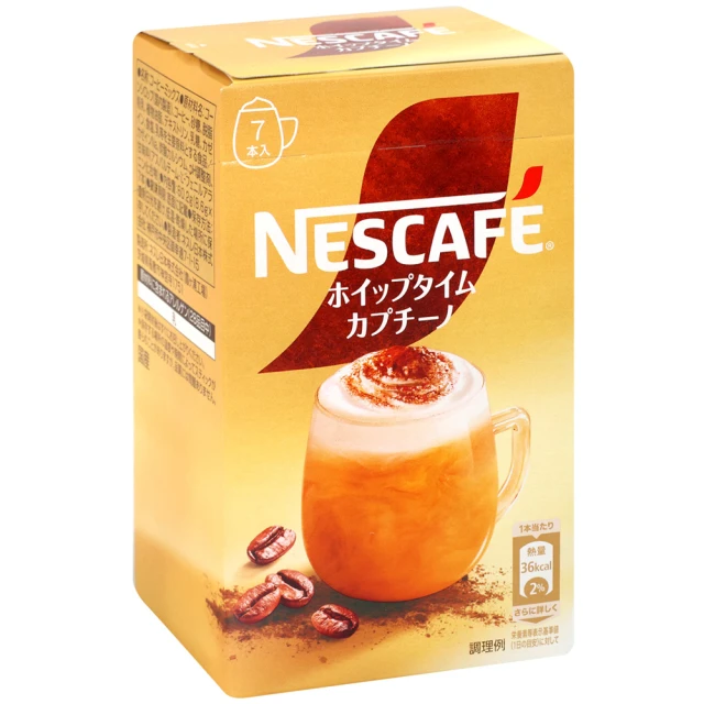 Nestle 雀巢 麗泡咖啡-卡布奇諾8.6gx7入/盒