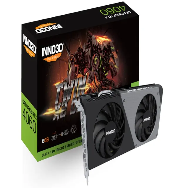 【Inno3D 映眾】INNO3D GEFORCE RTX 4060 8GB GDDR6 X2 OC