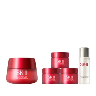 【SK-II】官方直營 致臻肌活能量活膚霜80g送45g(禮盒組/經典or輕盈任選/乳霜/超品日)