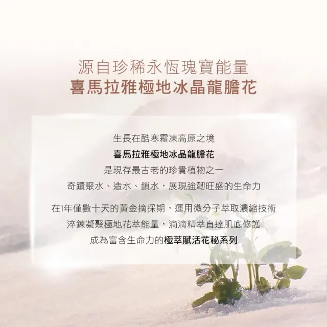 【Estee Lauder 雅詩蘭黛】白金花秘無痛入手組(白金級極萃賦活花秘乳霜15ml)