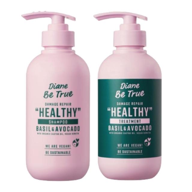 【Moist Diane 黛絲恩】Be True 純淨洗護系列400ml 純淨蓬鬆藜麥 純淨柔順仙人掌籽 洗髮精護髮乳  