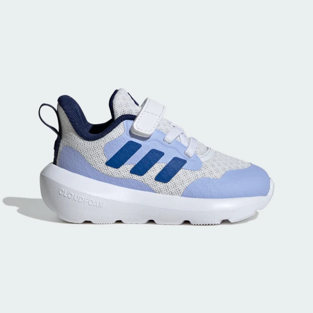 adidas 愛迪達 運動鞋 童鞋 小童 兒童 魔鬼氈 FORTARUN 3.0 EL I 藍 IF4105