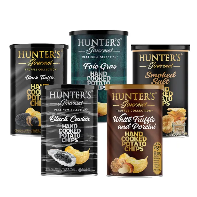 【Hunters Gourmet】亨特手工洋芋片150g(口味任選)