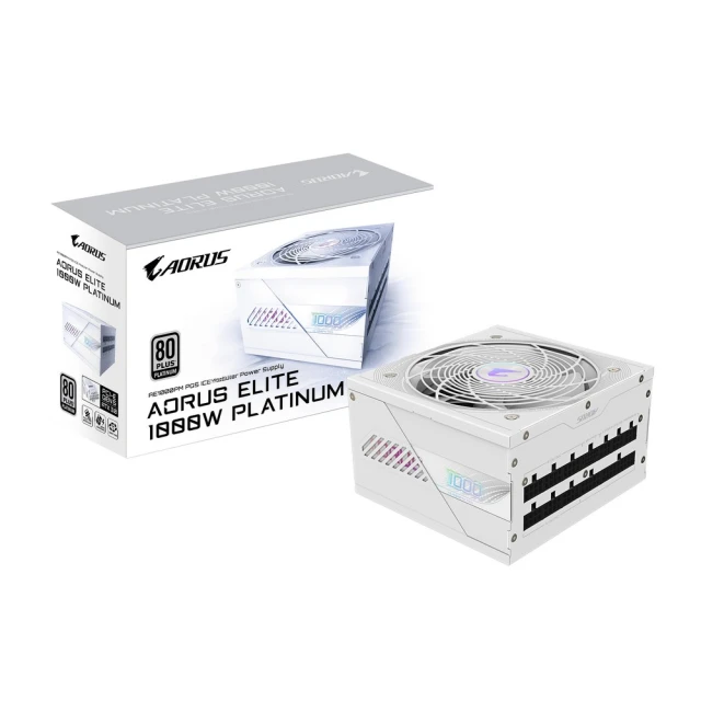 GIGABYTE 技嘉 Dcard校園專屬限定★GP-AE1000PM PG5 ICE 白金牌電源供應器