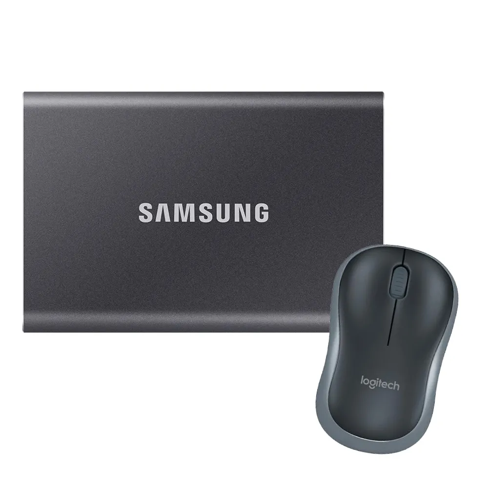 【SAMSUNG 三星】送無線滑鼠 ★ T7 2TB USB 3.2 Gen 2 外接式ssd固態硬碟 (MU-PC2T0T/WW)