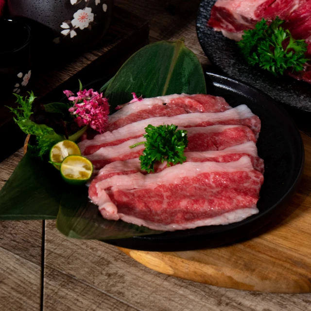 巧食家 日本A5和牛燒烤肉片X6盒(100g/盒 頂級燒肉)