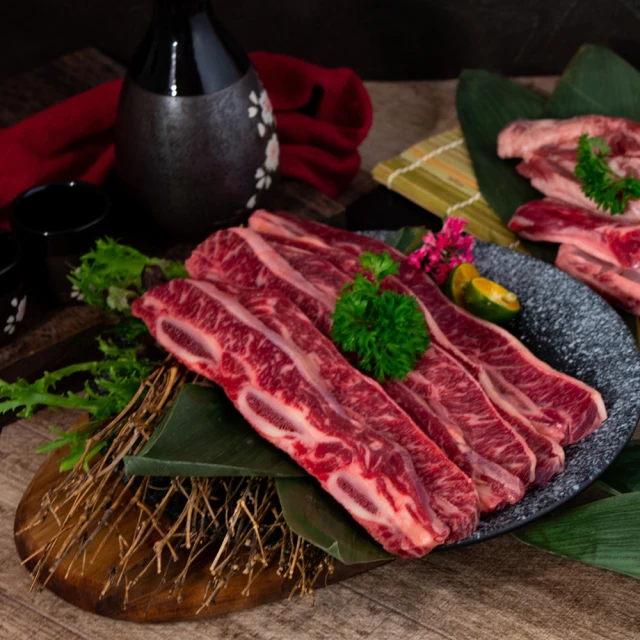 鮮肉王國 牛小排肉串x10包 共50串(5串/120g/包_