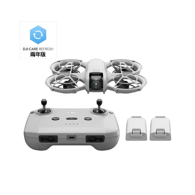 【DJI】Neo暢飛套裝 空拍機/無人機 ｜脫控飛行玩法多元｜一鍵起飛新手必備+Care 2年版(聯強國際貨)