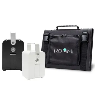 【Roommi】多功能行動電源供應器│小電寶+60W太陽能板(RM-P02+60W)