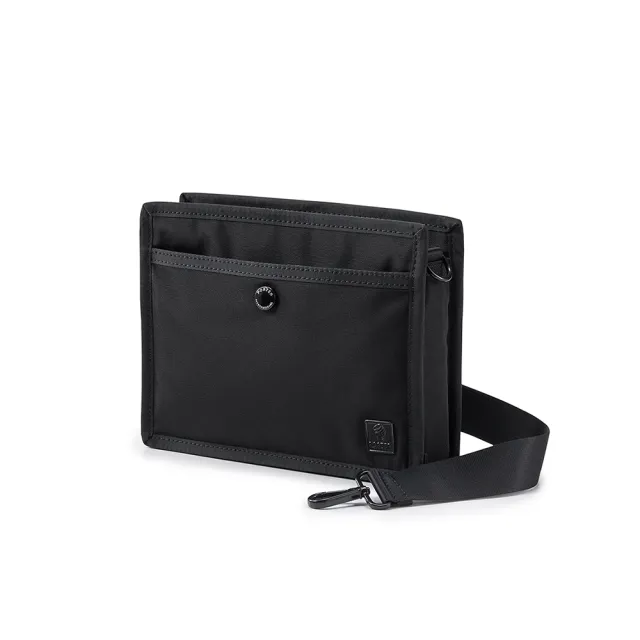 【PORTER INTERNATIONAL】剛正俐落DEAN斜背包-S(黑)