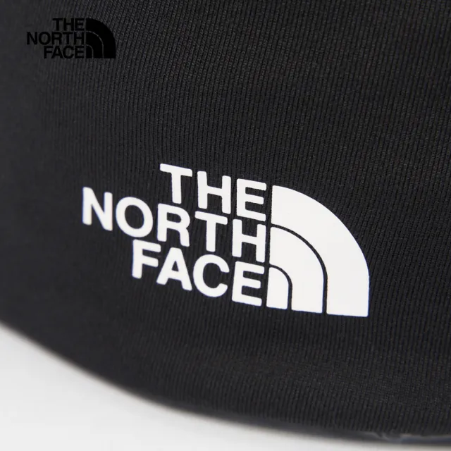 【The North Face 官方旗艦】北面男女款黑色吸濕排汗舒適毛帽｜888AJK3