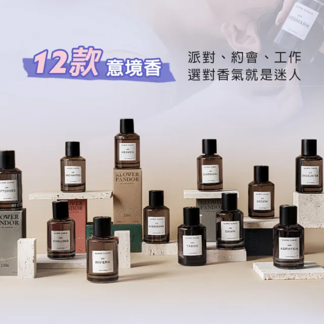 【KLOWER PANDOR】KP記憶香氛 FIRST TIME香水系列50ml(多款任選)