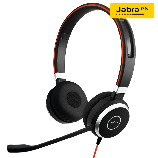 【Jabra】Evolve 40 MS 商務耳機麥克風(Stereo 頭戴式立體聲耳機麥克風)