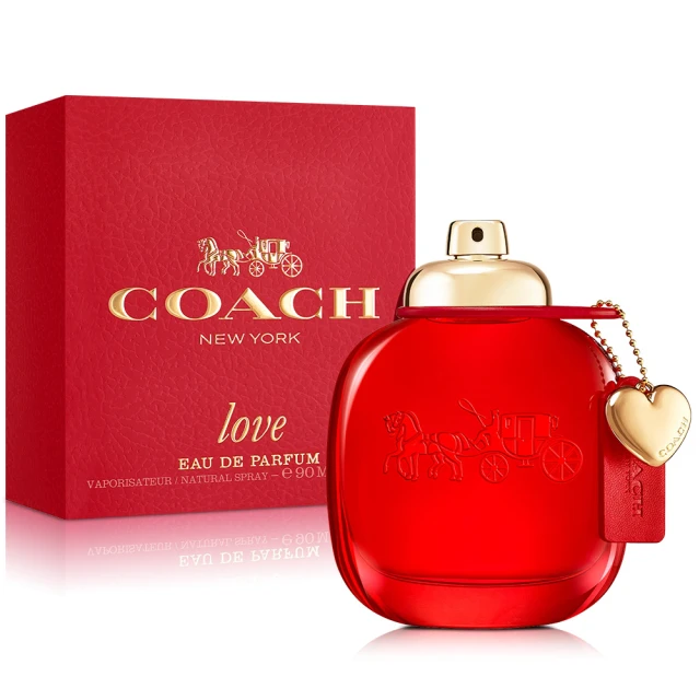 COACHCOACH 時尚戀紅女性淡香精90ml(平行輸入)