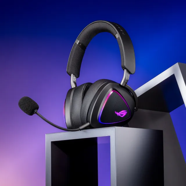 【ASUS 華碩】ROG Delta II 三模 RGB 無線電競耳機