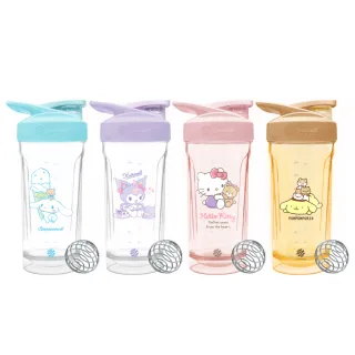 【Blender Bottle】三麗鷗Sanrio〈Strada Tritan〉按壓式防漏環保水壺28oz/828ml(隨行杯/運動水壺/搖搖杯)