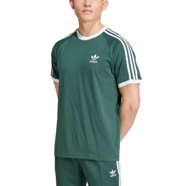 adidas 愛迪達 圓領短袖T恤 3-STRIPES TEE 男 - IY8720