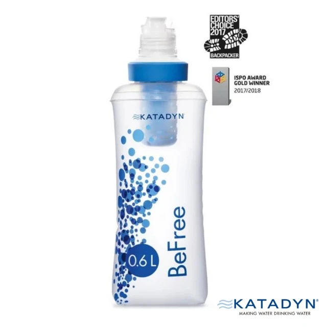 KATADYN BeFree 個人隨身濾水器 0.6L(馬布谷戶外)