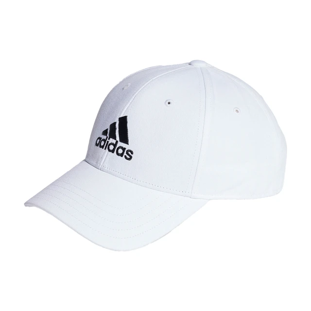 adidas 愛迪達 BBALL CAP COT 白色 刺繡 老帽 遮陽帽 棒球帽 IB3243