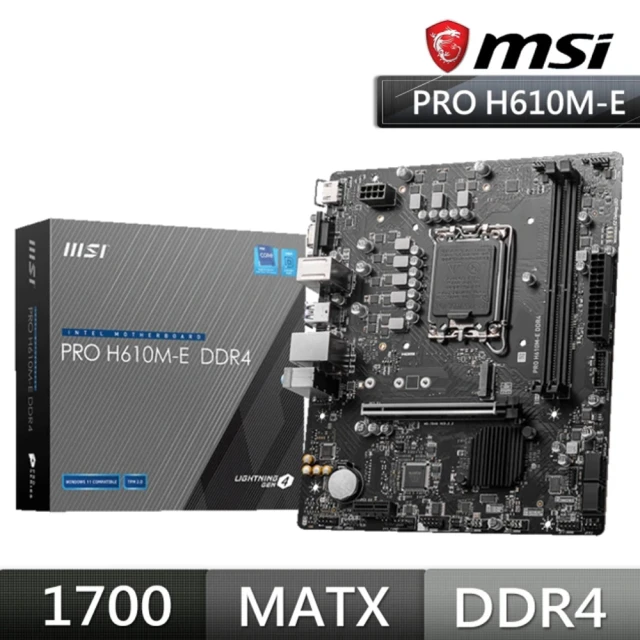 MSI 微星 PRO B760M-E D5 主機板評價推薦