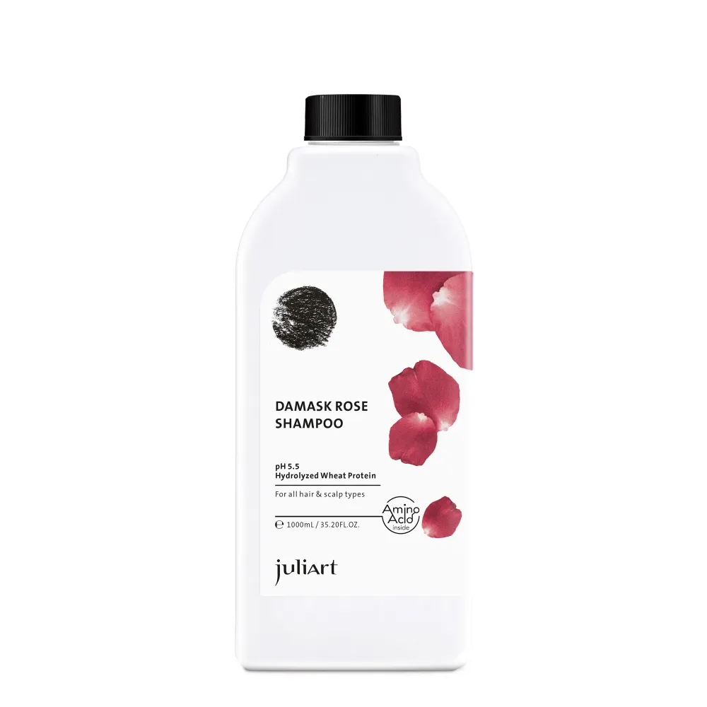 【juliArt 覺亞】大馬士革玫瑰精萃洗髮精1000mL(護色/鎖色/胺基酸洗髮/染燙修護)