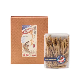 【美國許氏】威州佬杉參小尖尾錦盒組(4兩/花旗參小尖尾)