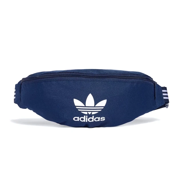 adidas 愛迪達 AC WAISTBag 藍色 斜背包 運動包 三葉草 腰包 IX7465