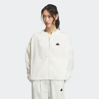 【adidas 愛迪達】抗UV 連帽外套 防曬外套 女 IM8837