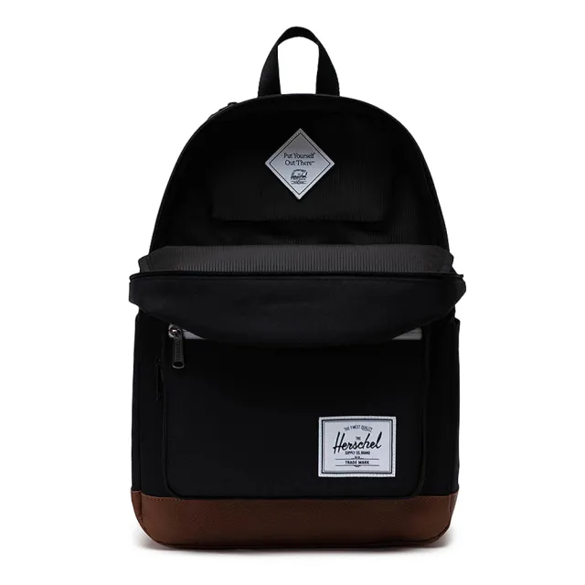 【Herschel】官方直營 16吋筆電包 Pop Quiz 25L 後背包(黑)