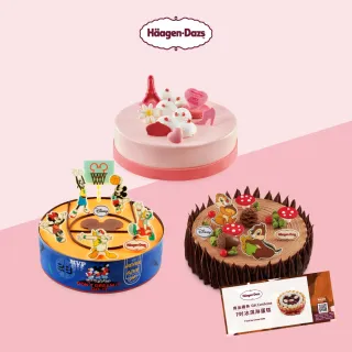 【Haagen-Dazs 哈根達斯】7吋冰淇淋蛋糕提貨券(蛋糕首選 美好馨意讓愛綻放)