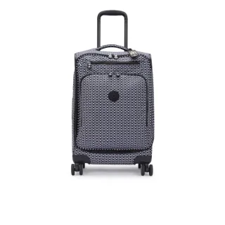 【KIPLING官方旗艦館】經典老花20吋多袋收納登機箱-NEW YOURI SPIN S