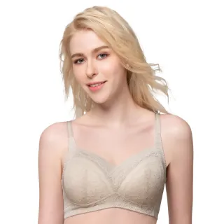 【Swear 思薇爾】2件組輕沁舒系列B-E罩無鋼圈蕾絲包覆女內衣(2色各1)