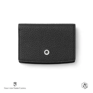 【Faber-Castell】Graf von Faber-Castell 頂級真皮 筆記夾-黑(原廠正貨)