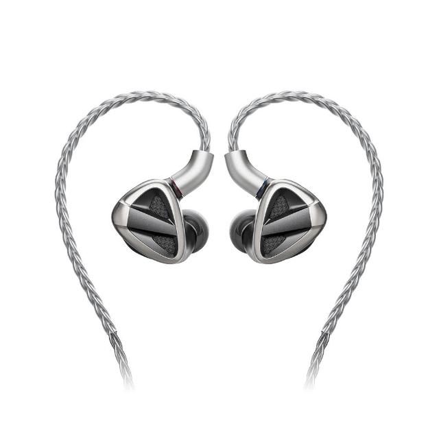 【FiiO】兩圈六鐵八單元MMCX單晶純銀可換線耳機(FH19)
