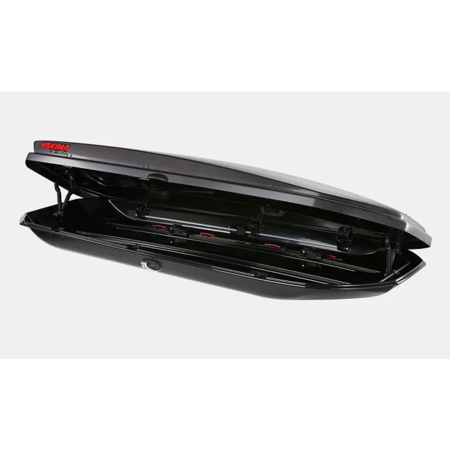 【YAKIMA】SkyBox LoPro Carbonite 車頂箱(天空行李箱黑色/碳纖質感)