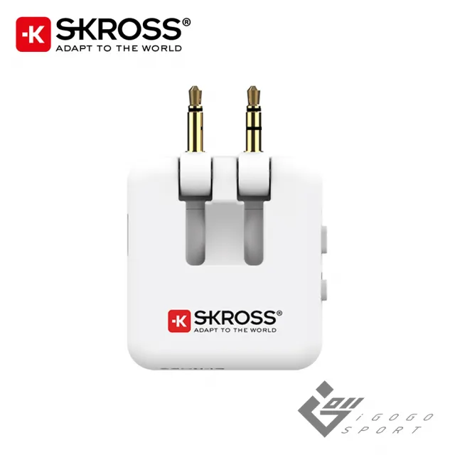 瑞士skross 飛機用無線藍牙音訊接收發射器(飛機 藍牙 轉接器 音源 發射器 車用 車載)
