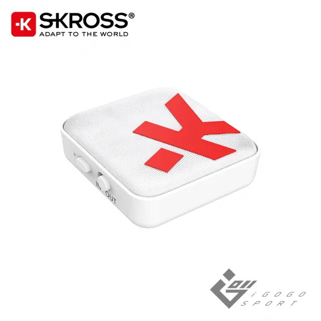 【瑞士Skross】飛機用無線藍牙音訊接收發射器(飛機 藍牙 轉接器 音源 發射器 接收 傳輸)