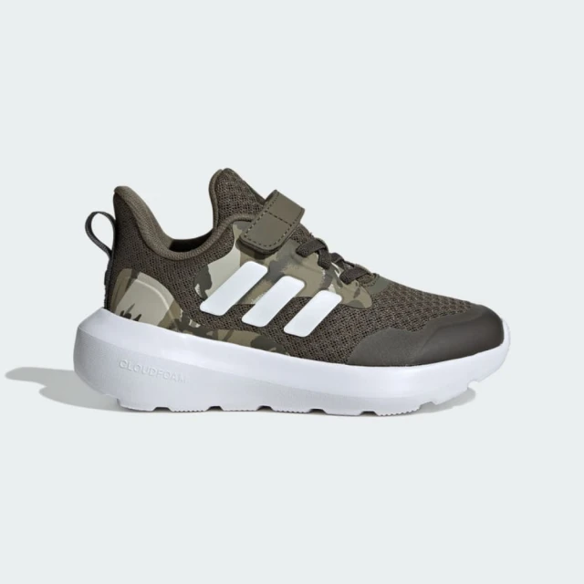 adidas 愛迪達 運動鞋 童鞋 中童 兒童 魔鬼氈 FortaRun 3.0 EL C 綠 IH7704(C5019)