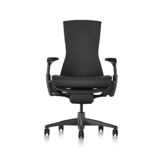 【Herman Miller】Embody 全功能 - 黑框黑布｜薄布款｜世代家具｜原廠授權代理商(人體工學椅/電腦椅)