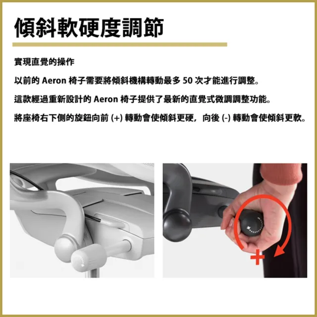 【Herman Miller】Aeron2.0 全功能款人體工學椅 Size B 礦石白 附頭枕 地板輪 平行輸入(Aeron 2.0 全功能)