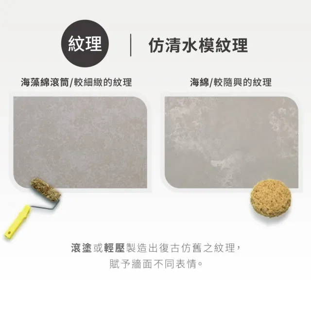 【得利】Dulux官方旗艦店★臻彩灰泥藝術漆（1公升裝）