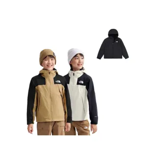 【The North Face】冬季必備-兒童防水透氣抓絨內裡三合一外套(多款可選)