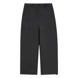 【The North Face】北面女款黑色DWR防潑水可調節縮口長褲｜83UXJK3