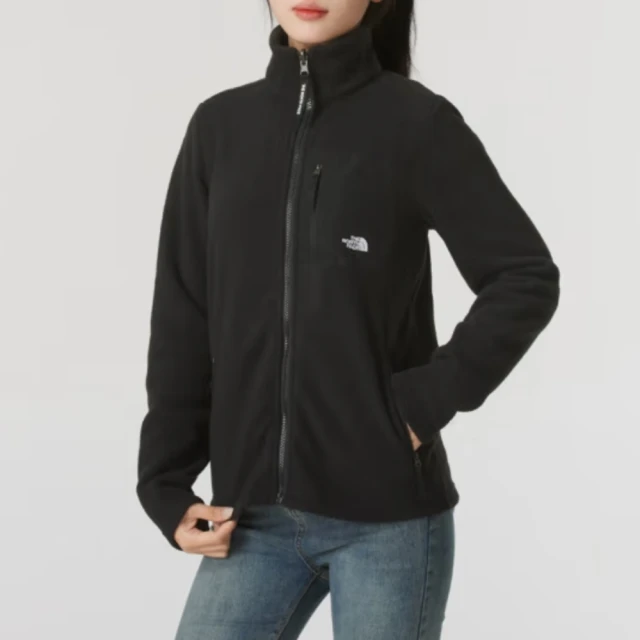 The North Face 北臉 外套 女款 運動連帽外套 衝鋒衣 保暖 三合一 防潑水 黑 NF0A89YJJK3